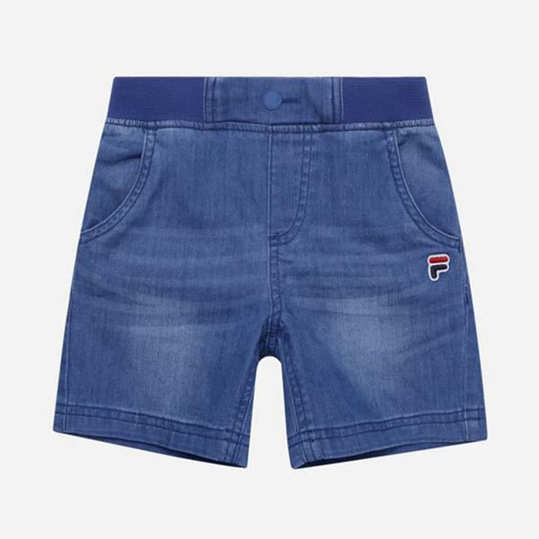 Calção Fila Rapaz Azuis - Fila Denim Loja Online Portugal,CVPM-53718